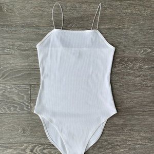 SOLD! Wild Fable | Ribbed Body Suit | White | S